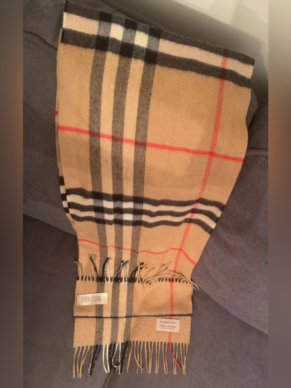 Burberry Classic Cashmere Scarf